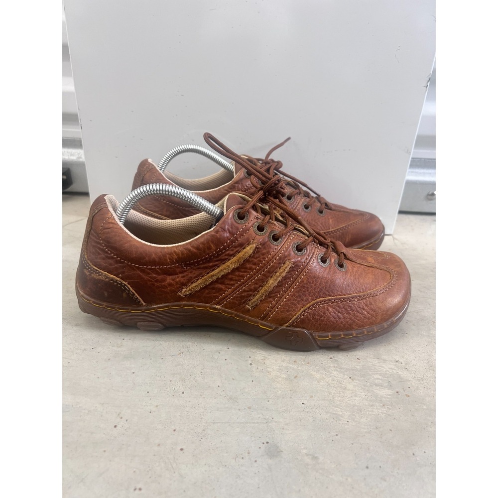Dr. Martens 11215 Sneakers Unisex M9/W10 Brown Leather Lace Up Comfort Shoes